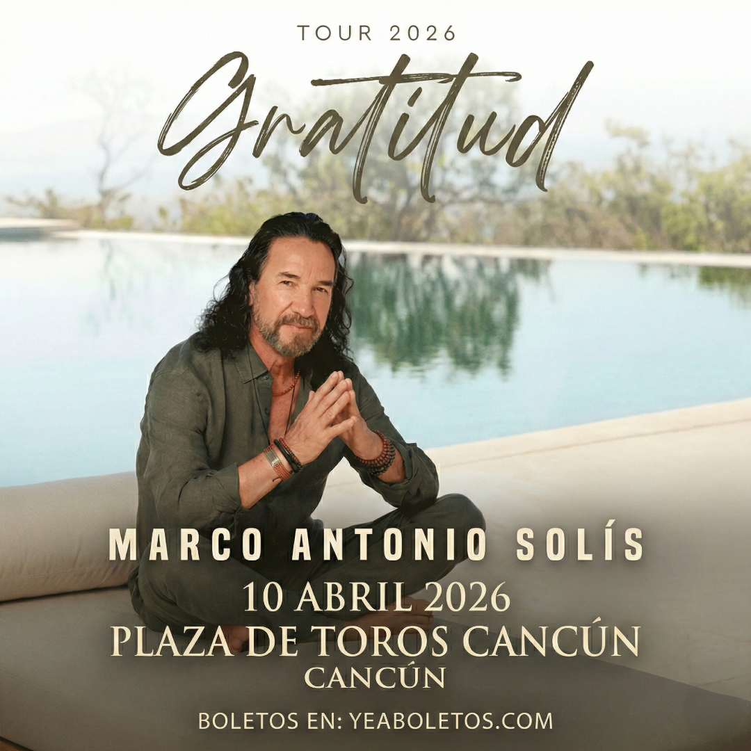 MARCO ANTONIO SOLÍS - CANCÚN